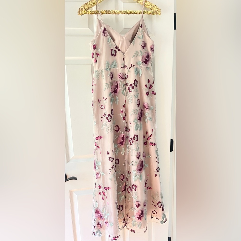 Jenny Yoo Drew Gown Enchanted Floral Vintage Iris - Picture 3 of 9